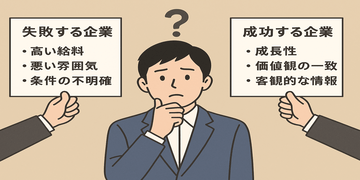 企業選びのコツ。【失敗】する企業選び【成功】する企業選び｜パチンコ転職ナビ