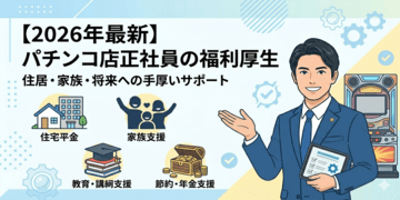 パチンコ店正社員の福利厚生を徹底比較！「住居・家族・将来」を守る制度の選び方